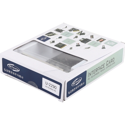 강원전자 넷메이트 USB3.2 Gen2x2 Type C 1포트 PCI Express 카드(슬림PC겸용) U-2290