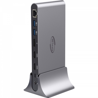 강원전자 넷메이트 USB Type C 올인원 도킹 스테이션 NM-TCD01