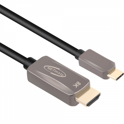 강원전자 넷메이트 USB Type C to 8K HDMI 컨버터(1m) NM-TCH01