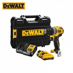 디월트 12V MAX 충전 드릴 드라이버 세트(3.0Ah 2팩) DCD701L2-KR