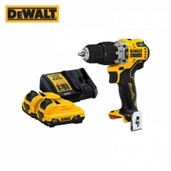 디월트 12V MAX 충전 햄머드릴 드라이버 세트(3.0Ah 2팩) DCD706L2-KR