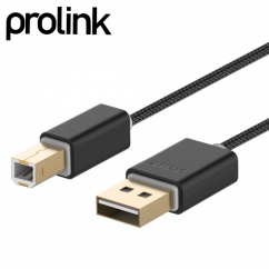 프로링크 USB2.0 AM-BM 케이블 2m PF466B-0200
