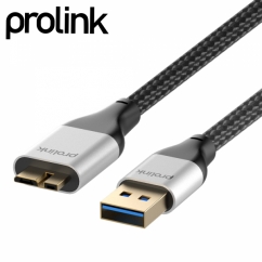 프로링크 USB3.0 AM-MicroB 케이블 1m PF458G-0100