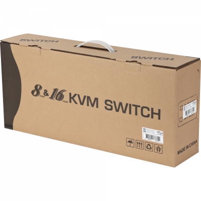 강원전자 넷메이트 4K 60Hz HDMI KVM 16:1 스위치(USB) NM-HK4616