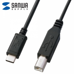 강원전자 산와서플라이 USB2.0 CM-BM 케이블 3m KU-CB30