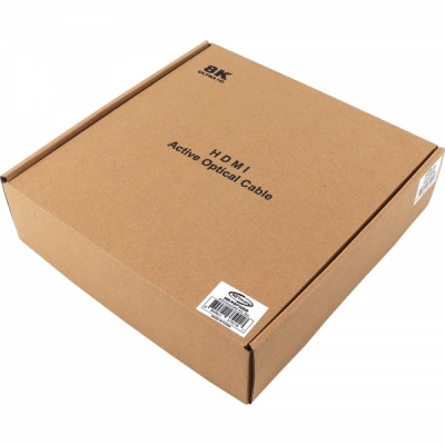 강원전자 넷메이트 HDMI2.1 Hybrid AOC 배관용 케이블 30m (골드) NM-HAP30DG