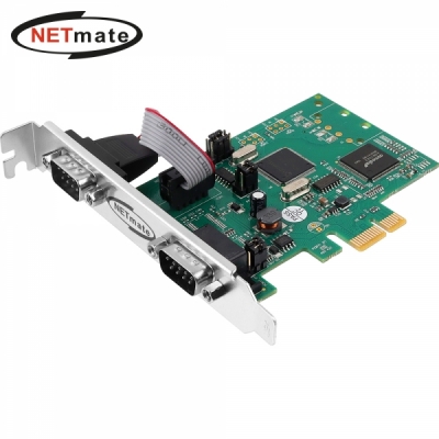 강원전자 넷메이트 NM-SSP422 PCI Express 2포트 RS422/485 시리얼카드(슬림PC겸용)