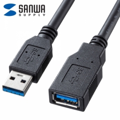 강원전자 산와서플라이 USB3.0 연장 AM-AF 케이블 1m KU30-EN10K