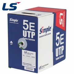 LS전선 CAT.5E UTP 케이블 300m (단선/그린) LS CAT.5E UTP 300m(Green)