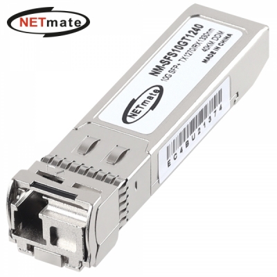 강원전자 넷메이트 NM-SFS10GT1240 10G 싱글모드 SFP+ BiDi 광 모듈(TX1270nm/RX1330nm/40km)