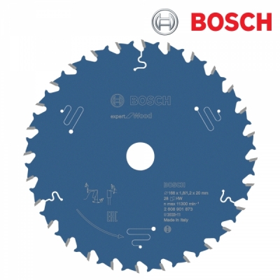 보쉬 Expert 168mm T28 목재용 원형톱날(1개입/2608901873)