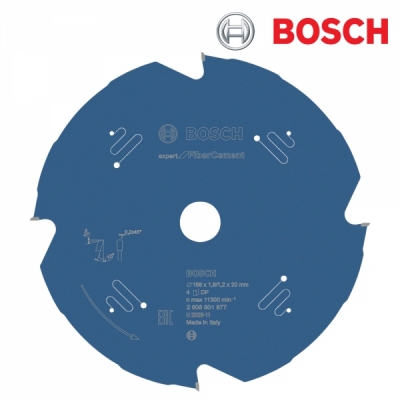 보쉬 Expert 168mm T4 화이버시멘트용 원형톱날(1개입/2608901877)
