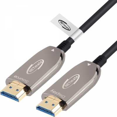 강원전자 넷메이트 HDMI2.1 Hybrid AOC 케이블 50m NM-HAC2150
