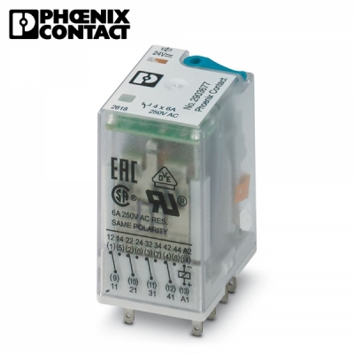 피닉스컨택트 REL-IR4/LDP- 24DC/4X21 단일 릴레이 2903677