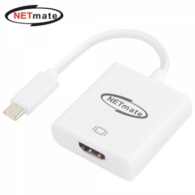 강원전자 넷메이트 NM-CTH430 USB Type C to 4K 지원 HDMI 컨버터