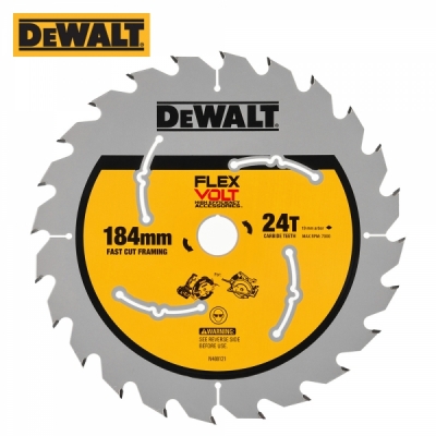 디월트 DWA714124WFV 184mm 24T 목재용 FLEXVOLT 원형톱날