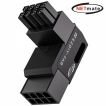 강원전자 넷메이트 PCI-E 8핀 변환 어댑터 (블랙/RVS 90도/단품) [EZDIY-FAB] NM-DPI2263