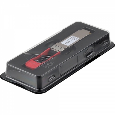 강원전자 넷메이트 NM-SFS100GT1320 100G 싱글모드 QSFP28 BiDi LR1 광 모듈 (TX1311nm/RX1291nm, 20km)