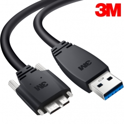 3M USB3 Vision AM-MicroB 케이블 10m 1U30A-MB2-SA1-A00
