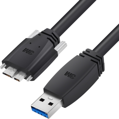 3M USB3 Vision 1억회 내굴곡성 High-Flex AM-MicroB 케이블 5m 1U30G-MB2-SA1-500