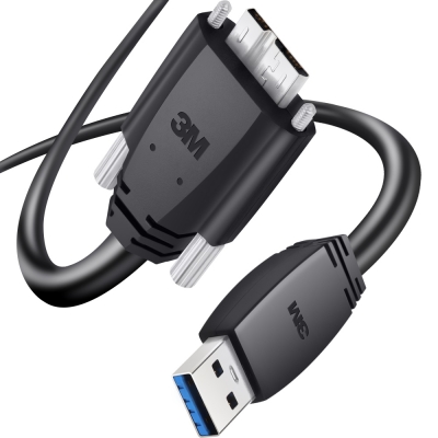 3M USB3 Vision 1억회 내굴곡성 High-Flex AM-MicroB 케이블 7m 1U30G-MB2-SA1-700