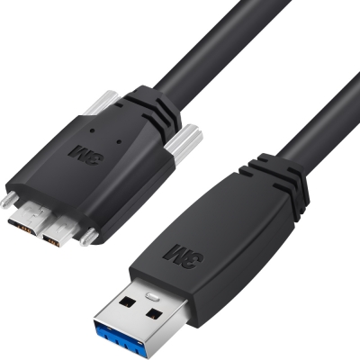 3M USB3 Vision 1천만회 내굴곡성 High-Flex AM-MicroB 케이블 2m 1U30S-MB2-SA1-200
