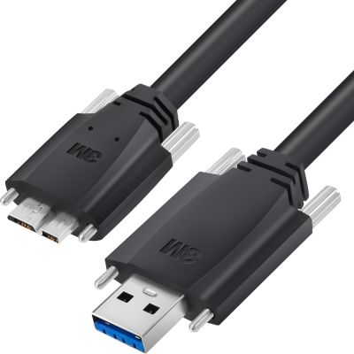 3M USB3 Vision 1천만회 내굴곡성 High-Flex AM-MicroB 케이블 5m 1U30S-MB2-SA2-500