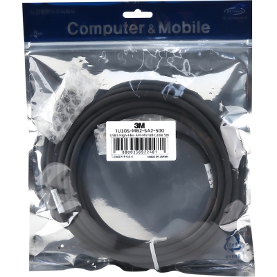 3M USB3 Vision 1천만회 내굴곡성 High-Flex AM-MicroB 케이블 5m 1U30S-MB2-SA2-500