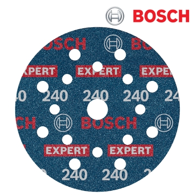 보쉬 EXPERT O780 125mm 포일 샌딩 디스크 240방(6개입) 2608902404