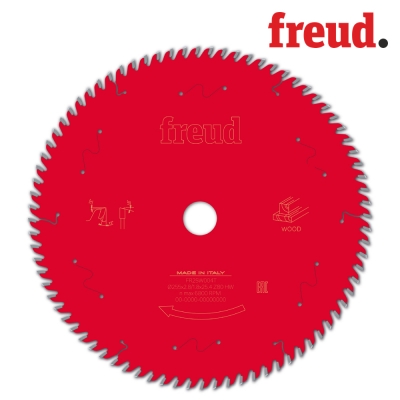 프레우드 FR25W004T 255mm T80 목재용 원형톱날(1개입) F03FS10136