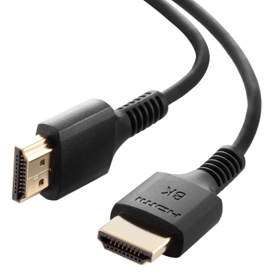 강원전자 산와서플라이 8K 60Hz HDMI 2.1 Slim 케이블 1m KM-HD20-US10