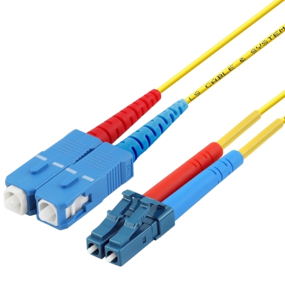 LS전선 LC-SC 싱글모드 광점퍼코드 10m LS-JC-LC/SC-SM-20DPV-100