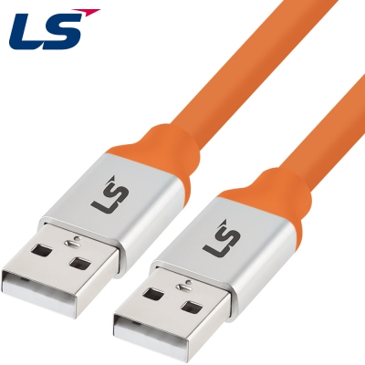 LS전선 USB2.0 슈퍼라이프사이클 High-Flex AM-AM 케이블 1m LS-UBA-20H-010