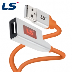 LS전선 USB2.0 슈퍼라이프사이클 High-Flex 연장 리피터 40m LS-UBAF-20AH-400