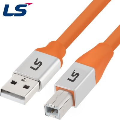 LS전선 USB2.0 슈퍼라이프사이클 High-Flex AM-BM 케이블 2m LS-UBB-20H-020