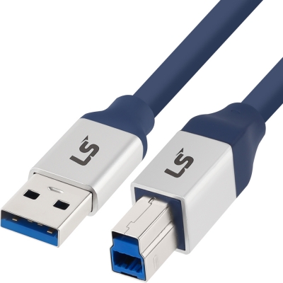 LS전선 USB3.0 슈퍼라이프사이클 High-Flex AM-BM 케이블 1m LS-UBB-30H-010