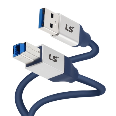 LS전선 USB3.0 슈퍼라이프사이클 High-Flex AM-BM 케이블 2m LS-UBB-30H-020