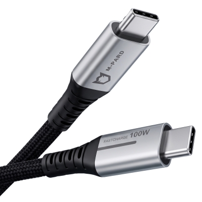 강원전자 엠파드 USB3.2 Gen2 C타입 100W 고속충전 케이블 1.2m MP-MH111