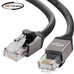 강원전자 넷메이트 CAT.6A UTP Metal 랜 케이블 3m NM-C6AM03