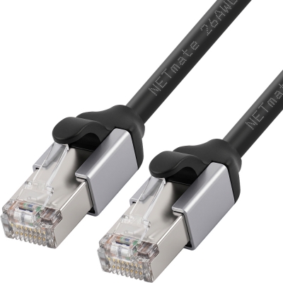 강원전자 넷메이트 CAT.8 SSTP Metal 랜 케이블 1m NM-C8M01