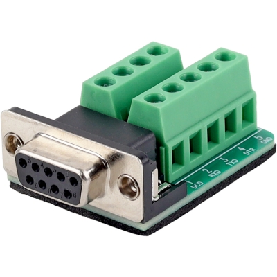 강원전자 넷메이트 DB9F / 9핀 터미널 블록 젠더 NM-DB9F05