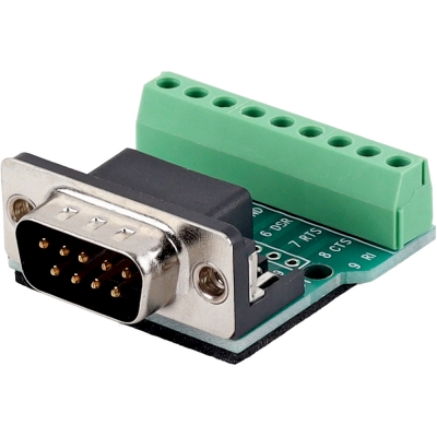 강원전자 넷메이트 DB9M / 9핀 터미널 블록 젠더 NM-DB9M03