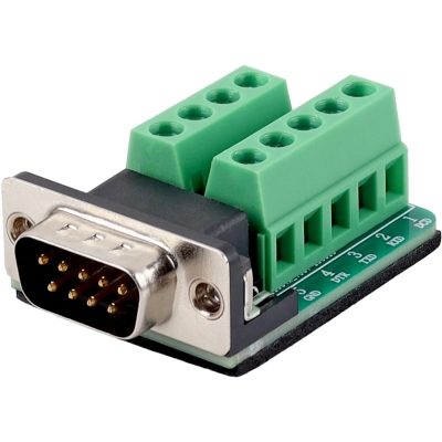 강원전자 넷메이트 DB9M / 9핀 터미널 블록 젠더 NM-DB9M05