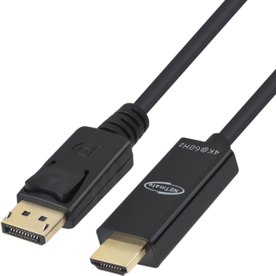 강원전자 넷메이트 DP to HDMI 컨버터 1m (4K60Hz) NM-DH461H