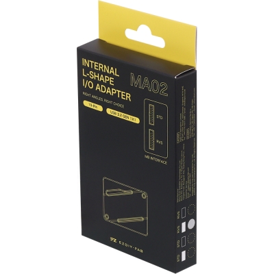 강원전자 넷메이트 USB3.0 20핀 헤더 변환 어댑터, 화이트 RVS [EZDIY-FAB] NM-DPC2663