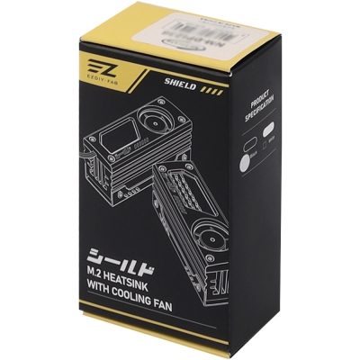 강원전자 넷메이트 M.2 SSD 알루미늄 방열판 (화이트) [EZDIY-FAB] NM-DPI2361