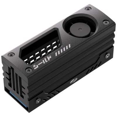 강원전자 넷메이트 M.2 SSD 알루미늄 방열판 (블랙) [EZDIY-FAB] NM-DPI236