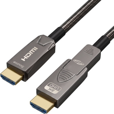 강원전자 넷메이트 아머드 HDMI2.1 AOC 배관용 케이블 40m NM-HAA40TD