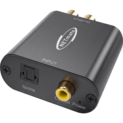 강원전자 넷메이트 디지털 to 아날로그 오디오 컨버터 NM-HDAC01