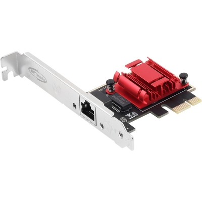 강원전자 넷메이트 PCI Express 2.5G 멀티 기가비트 랜카드(슬림PC겸용) NM-PL251